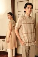 Dama Kara Kala Embroidery Shirt