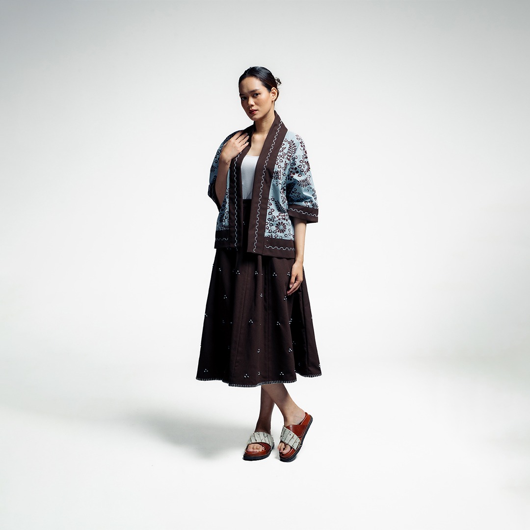 Dama Kara Arunika Kimono Sashiko