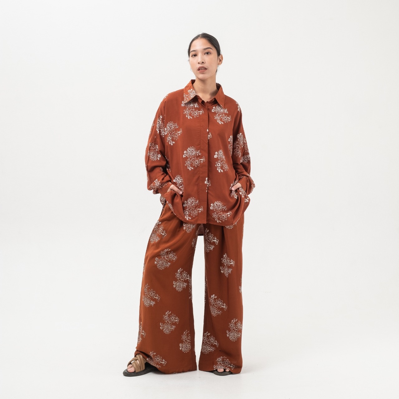 Dama Kara Suar Shirt Longsleeve