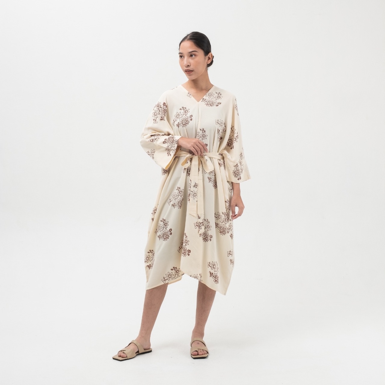 Dama Kara Suar Midi Dress