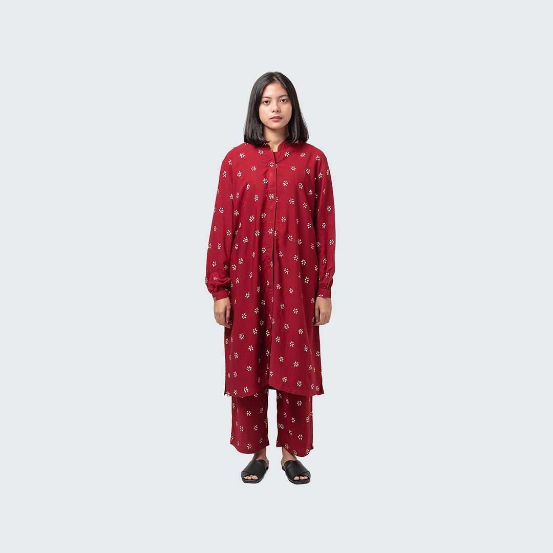 Dama Kara Top Kinasih Tunik Longsleeve