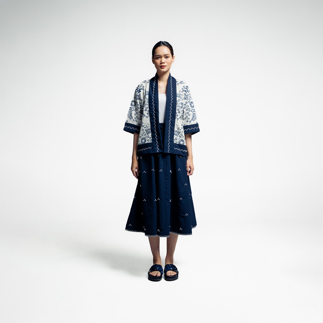 Dama Kara Arunika Kimono Sashiko