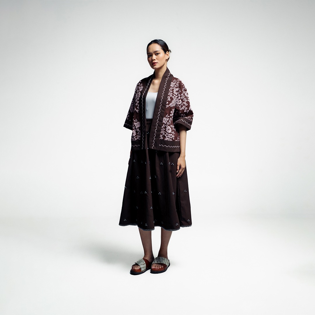 Dama Kara Arunika Kimono Sashiko