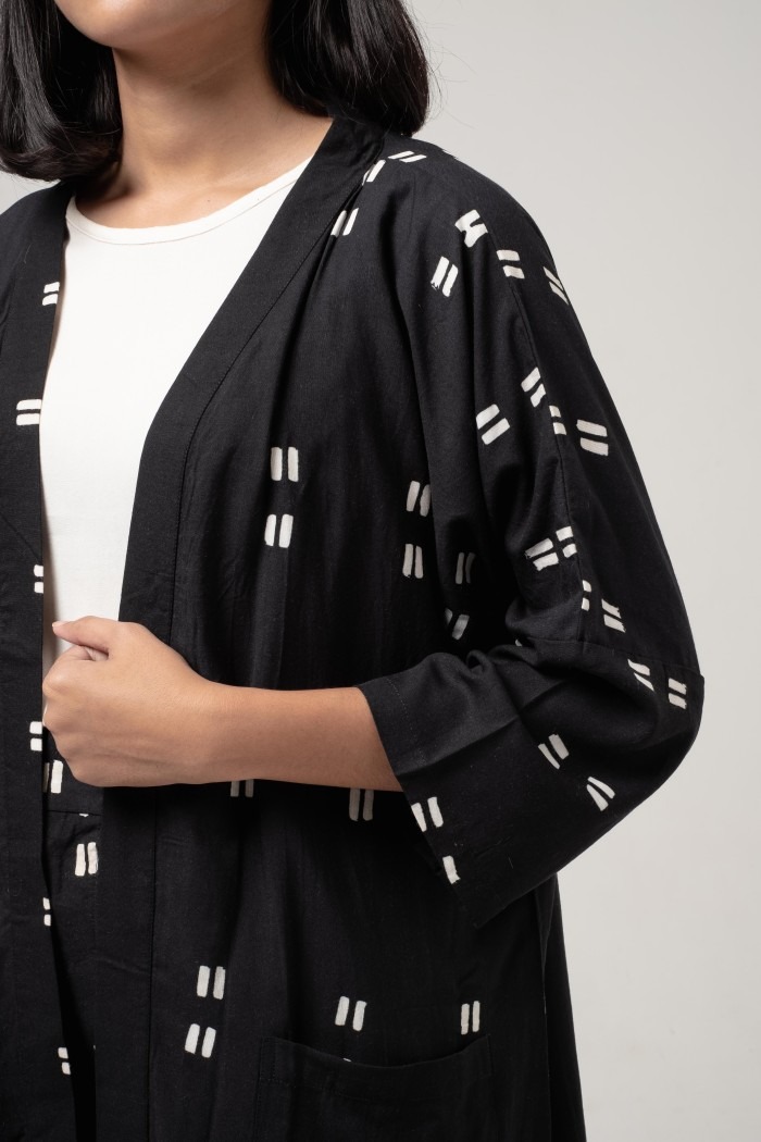 Dama Kara Set - Gayatri Black