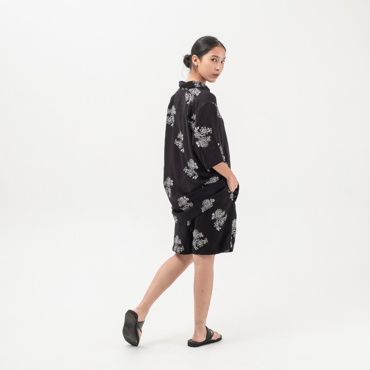 Dama Kara Suar Shirt Shortsleeve