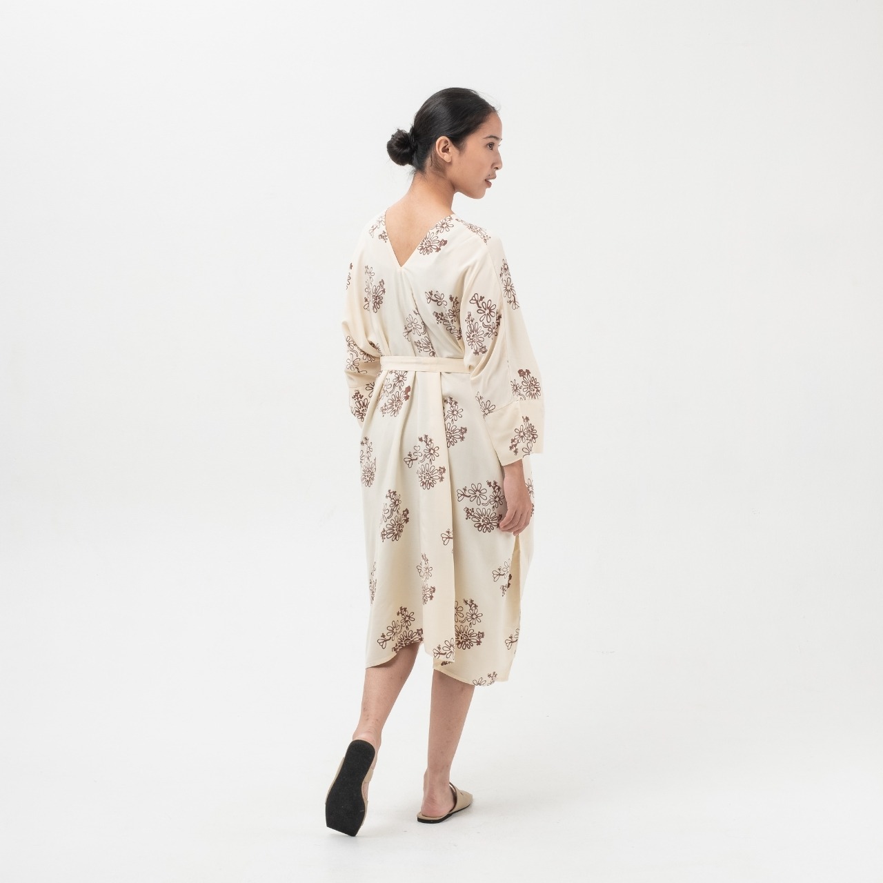 Dama Kara Suar Midi Dress