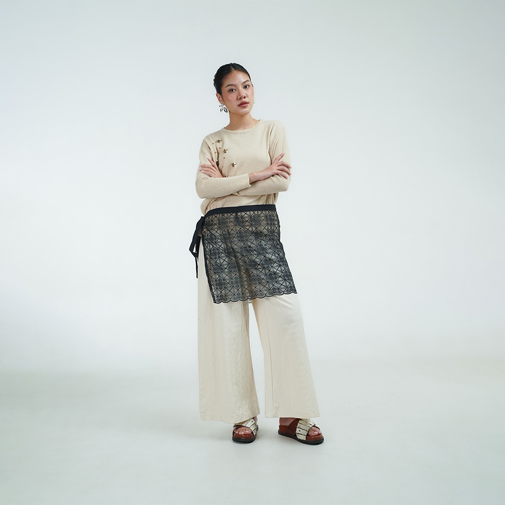 Dama Kara Basic Layering Lace Skirt