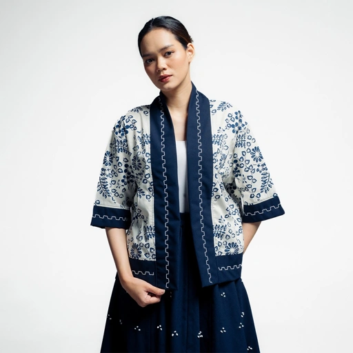 Dama Kara Arunika Kimono Sashiko