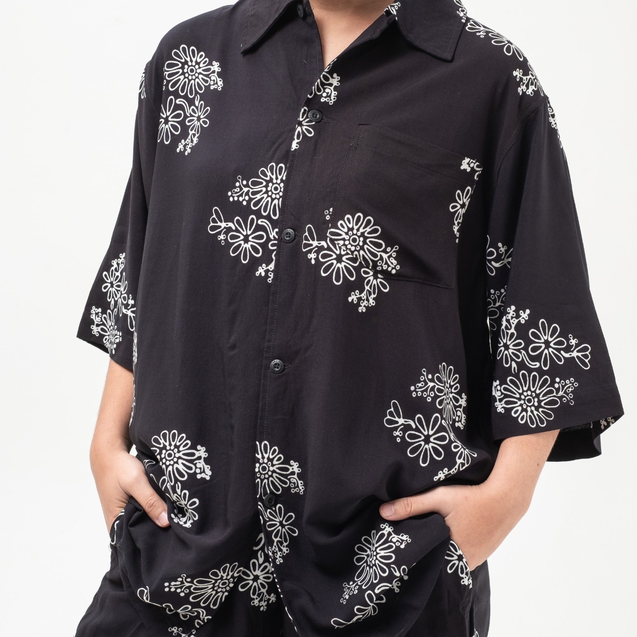 Dama Kara Suar Shirt Shortsleeve
