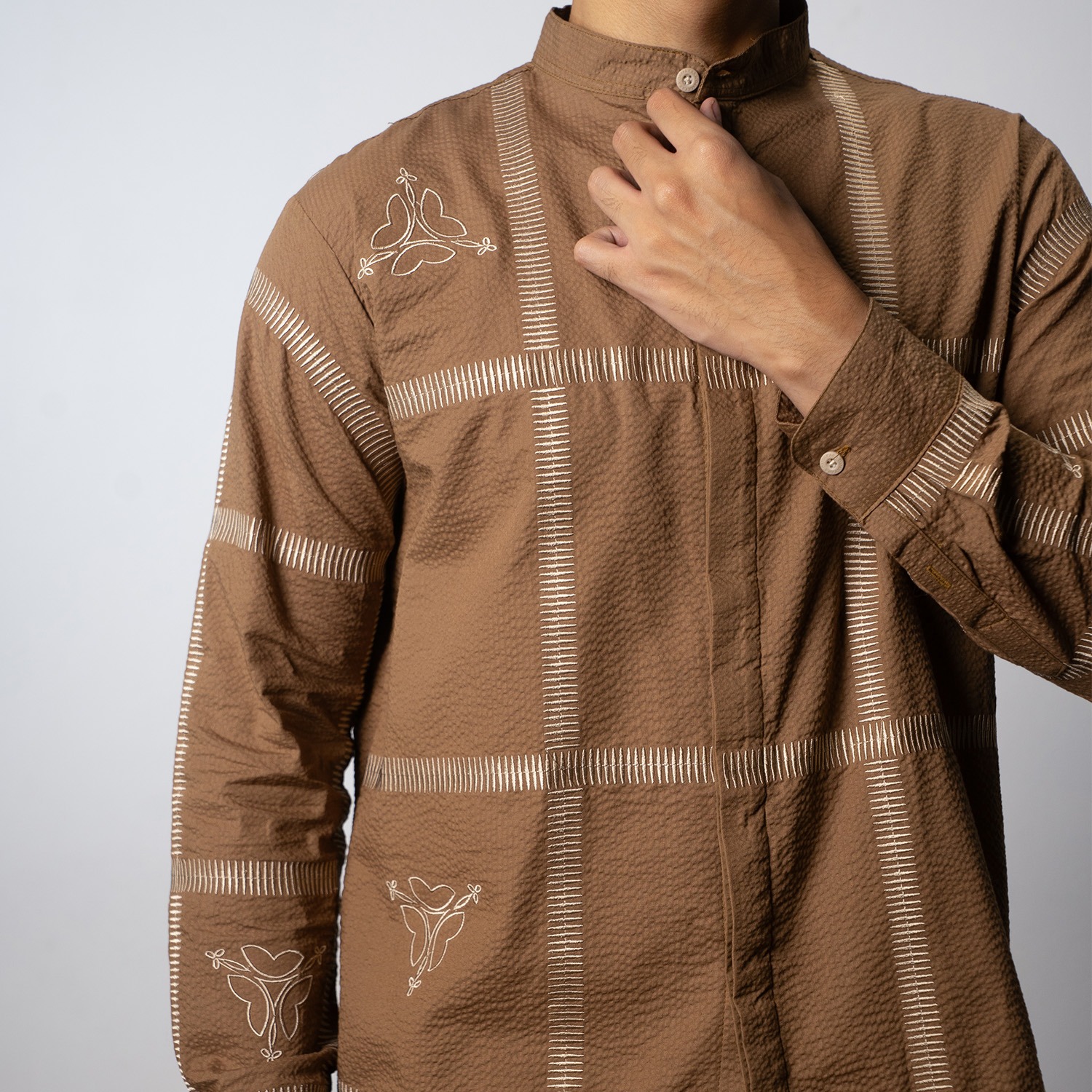 Dama Kara Kala Embroidery Shirt