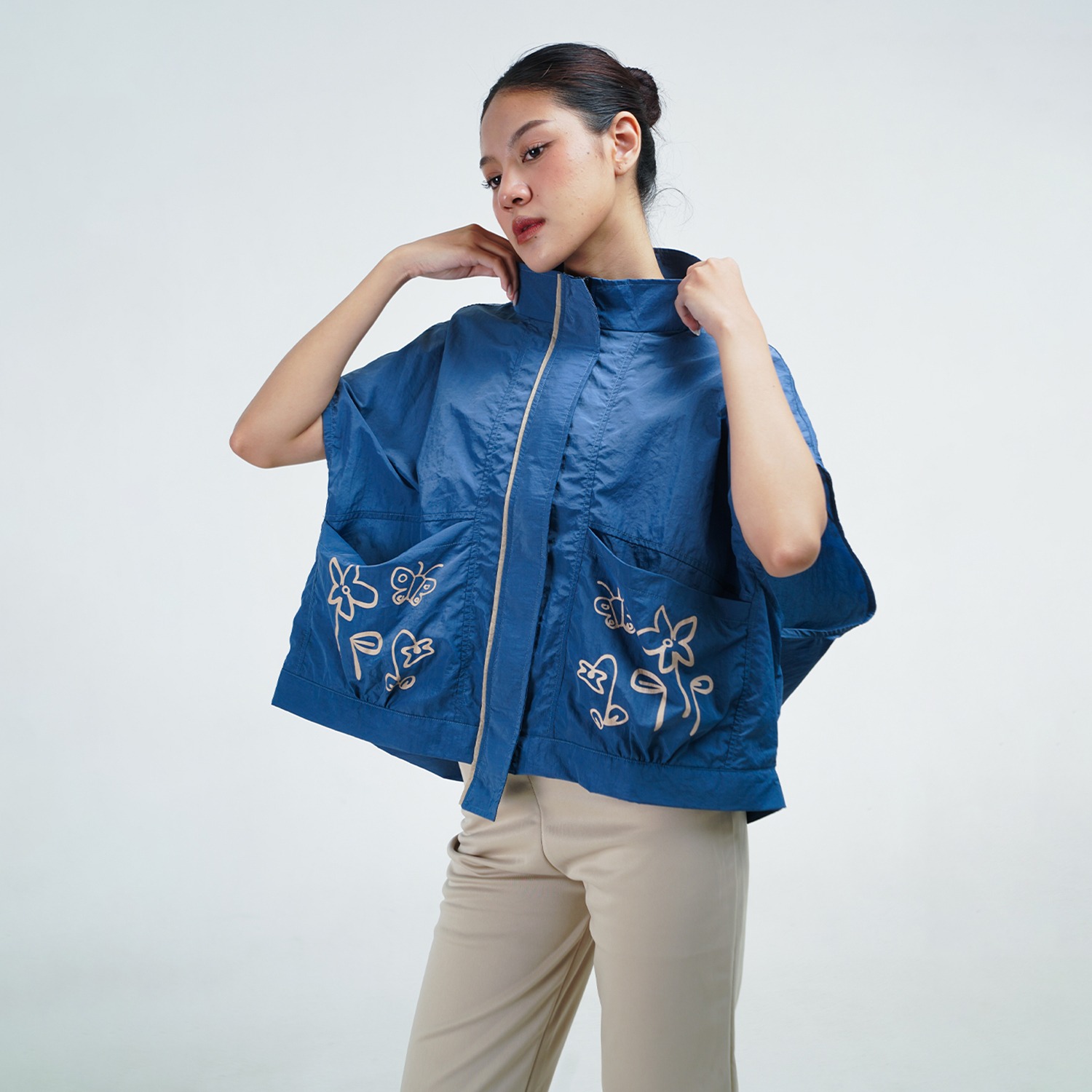 Dama Kara Alkisah Naomi Vest Zipper