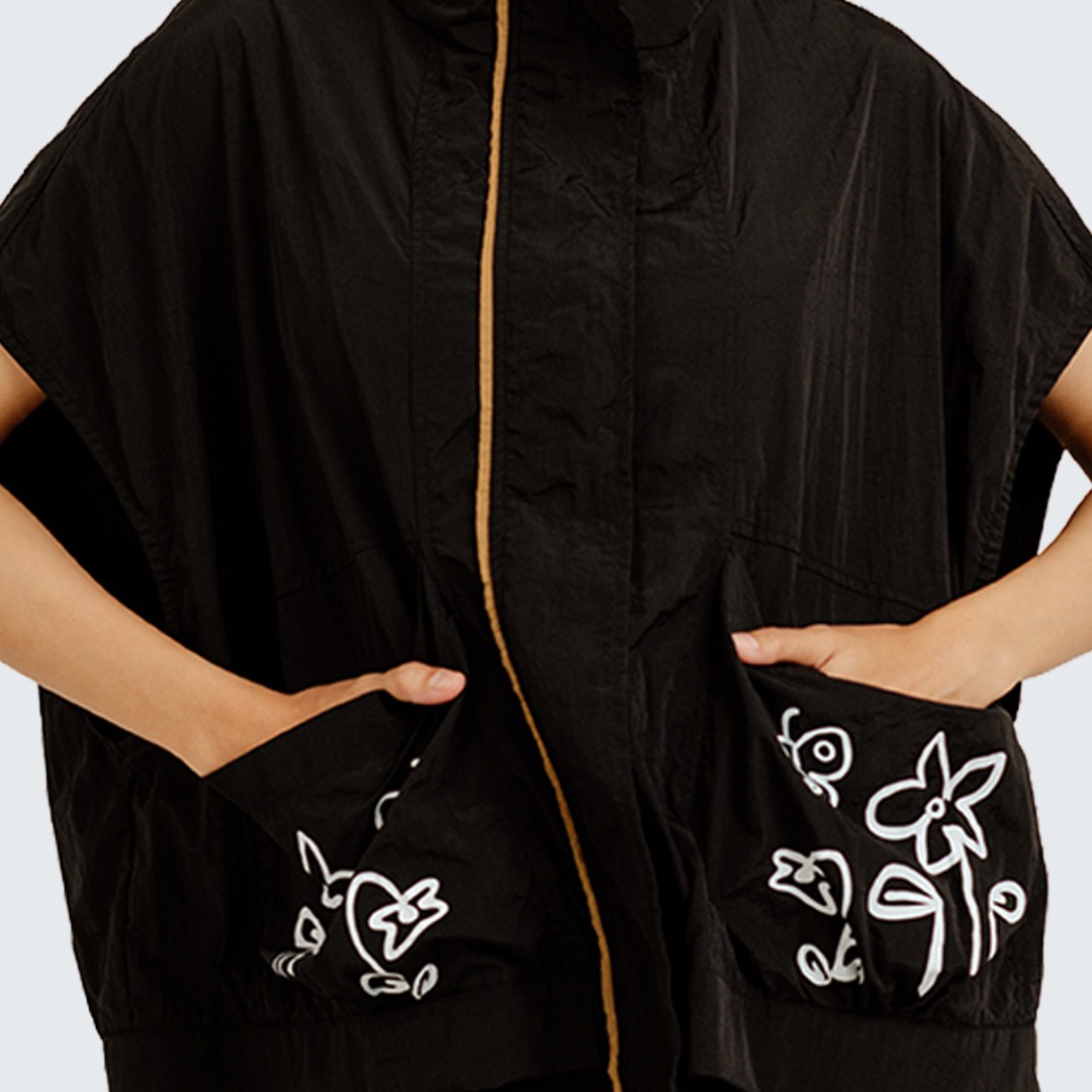 Dama Kara Alkisah Naomi Vest Zipper