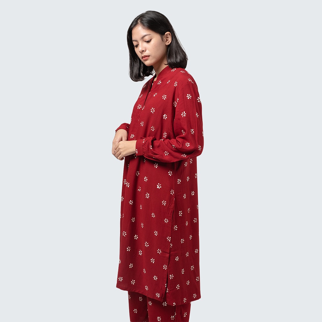 Dama Kara Top Kinasih Tunik Longsleeve