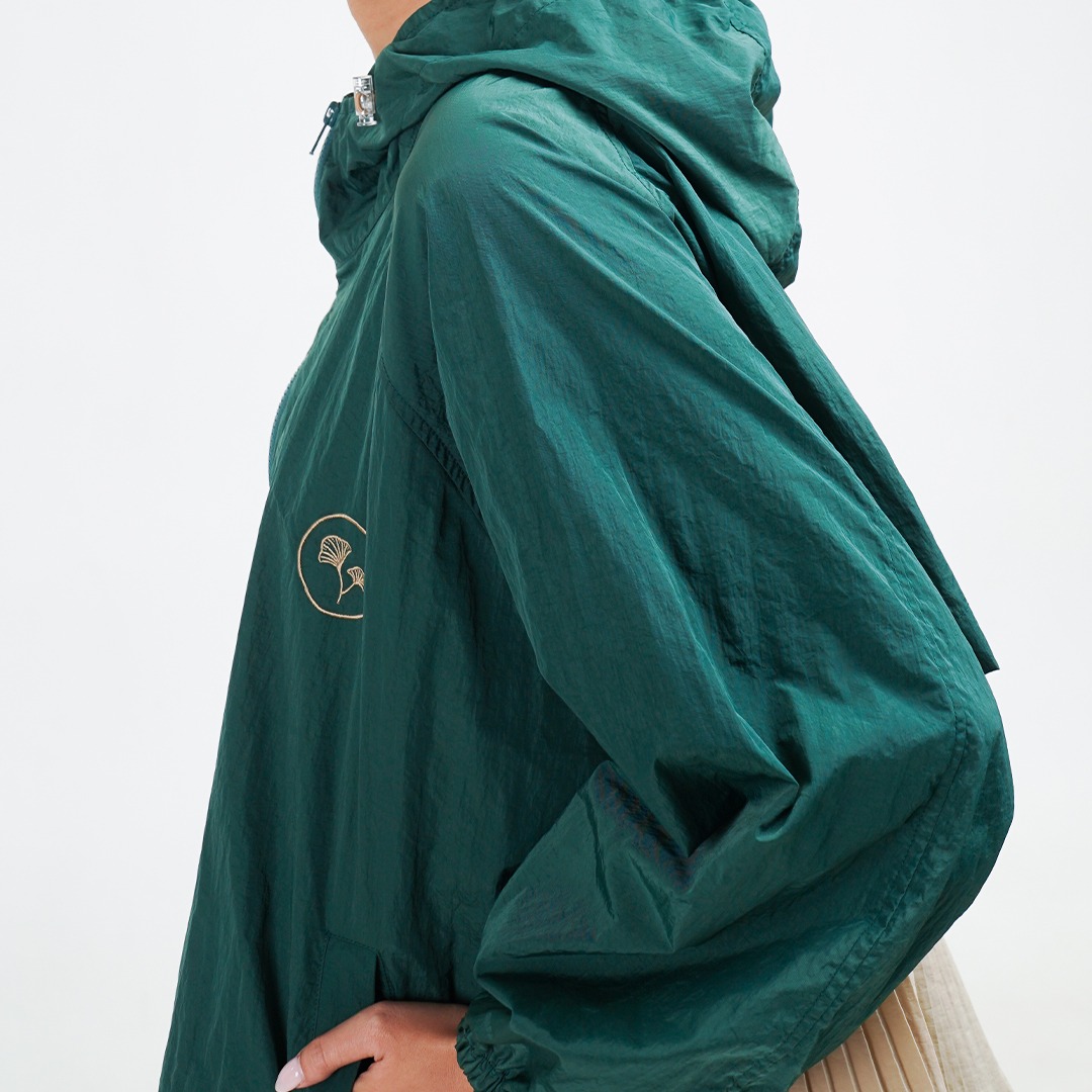 Dama Kara Basic Raglan Jacket Pleats