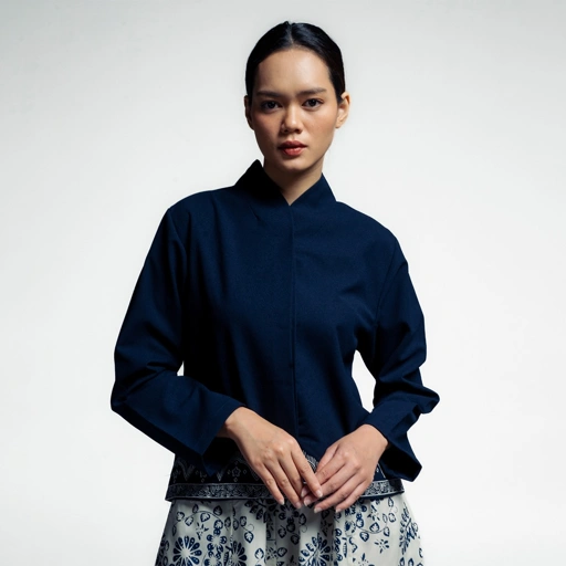 Dama Kara Arunika Embroidery Women Shirt