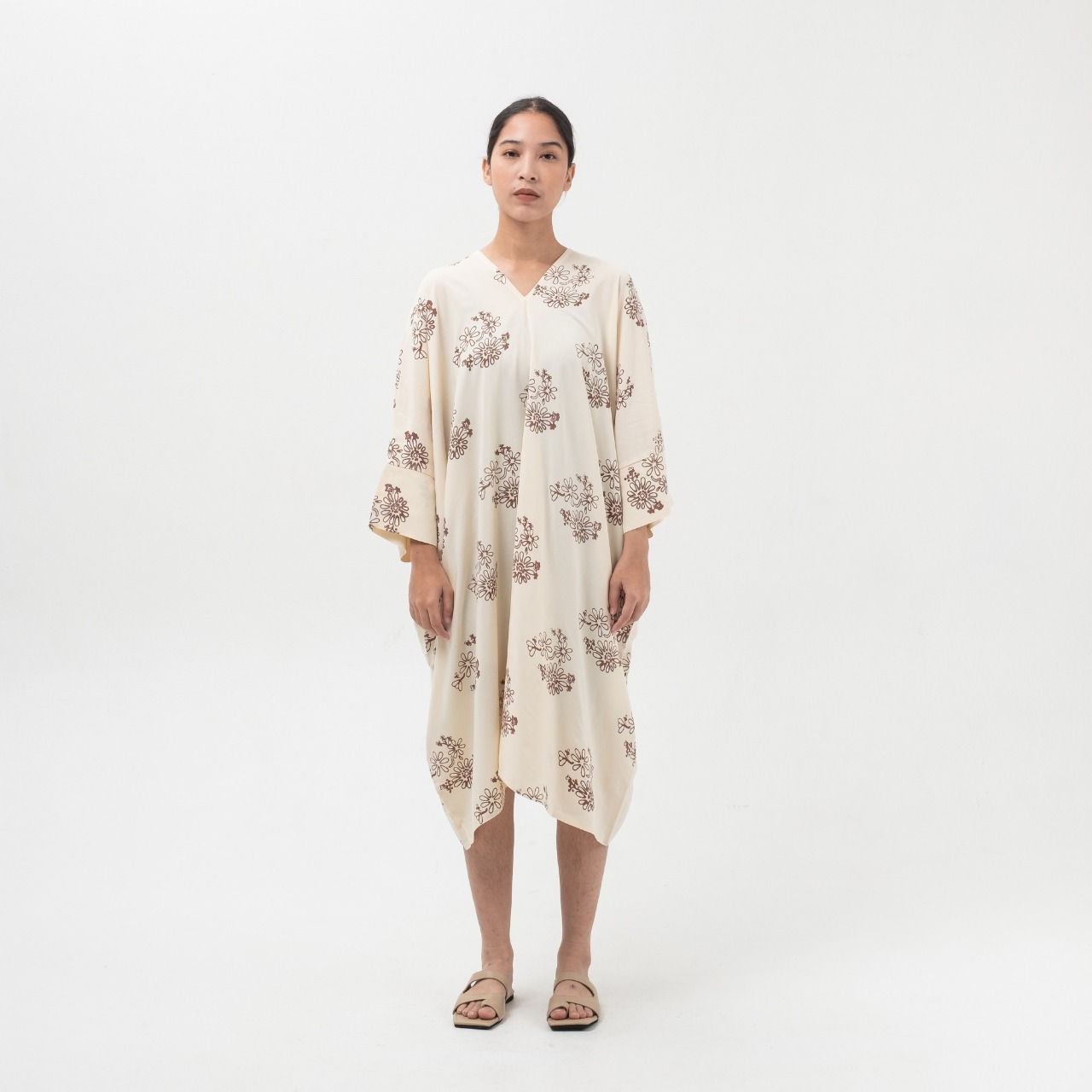 Dama Kara Suar Midi Dress