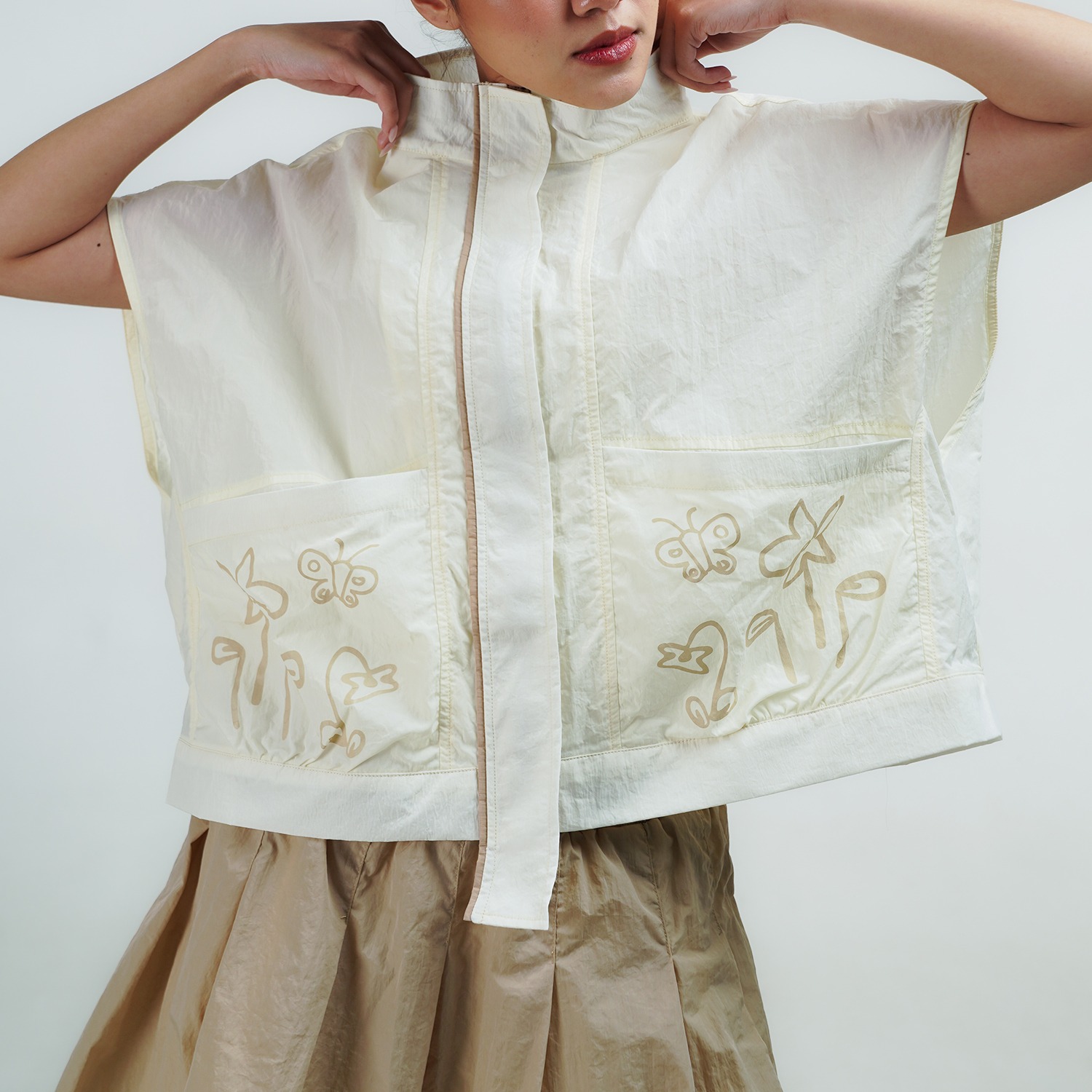 Dama Kara Alkisah Naomi Vest Zipper