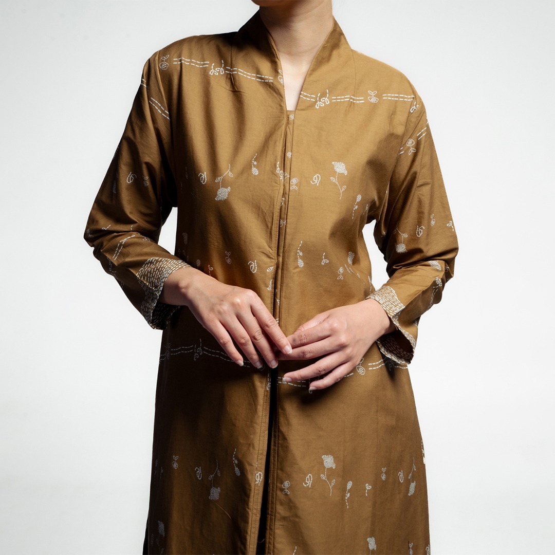 Dama Kara Kembali Encim Tunik Longsleeve