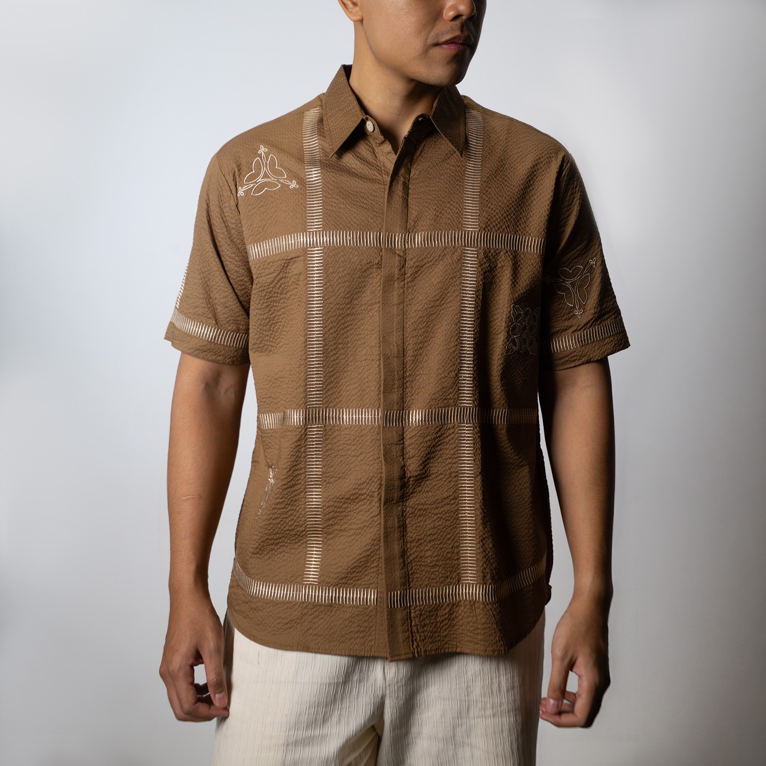 Dama Kara Kala Embroidery Shirt