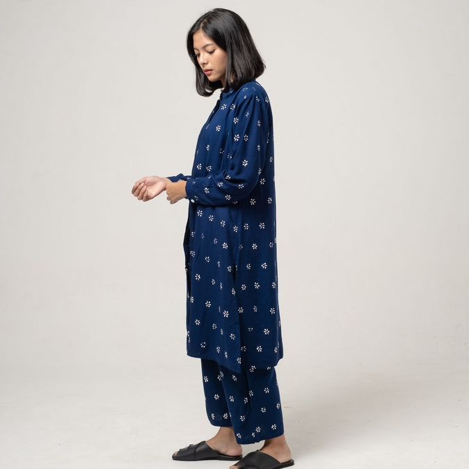 Dama Kara Set Kinasih Tunik Longsleeve