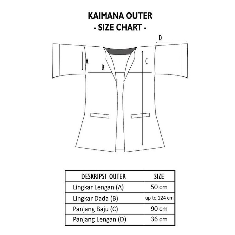 Dama Kara Kaimana Outer