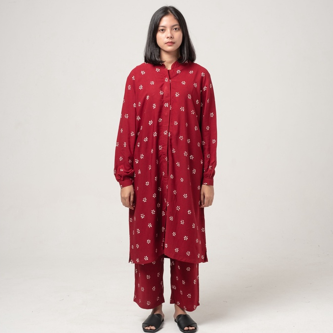 Dama Kara Top Kinasih Tunik Longsleeve