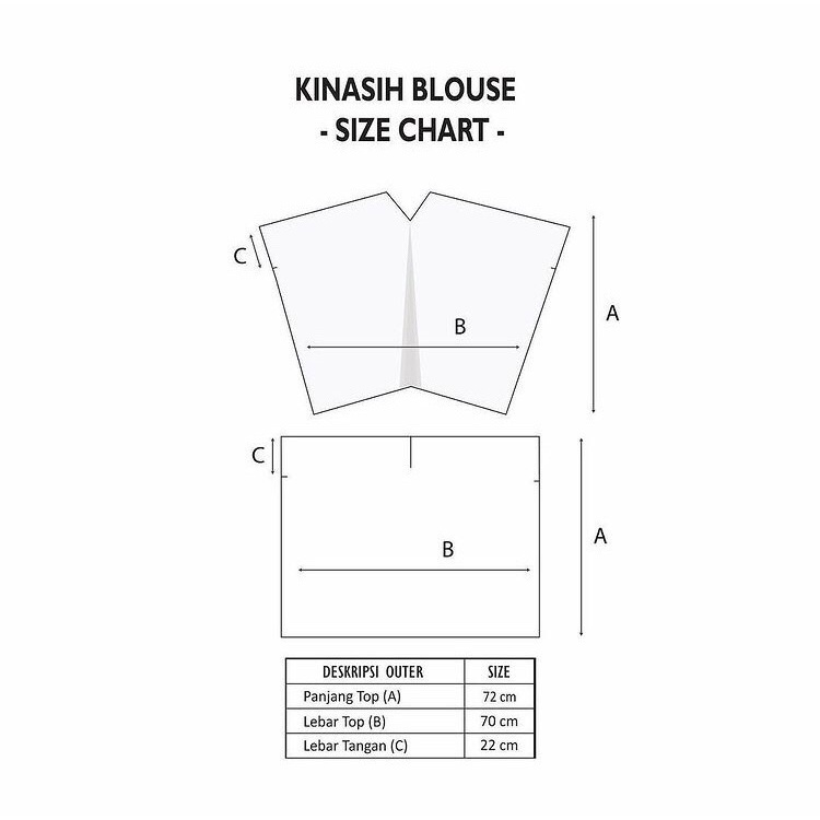 Dama Kara Kinasih Top Blouse (Atasan Batik)