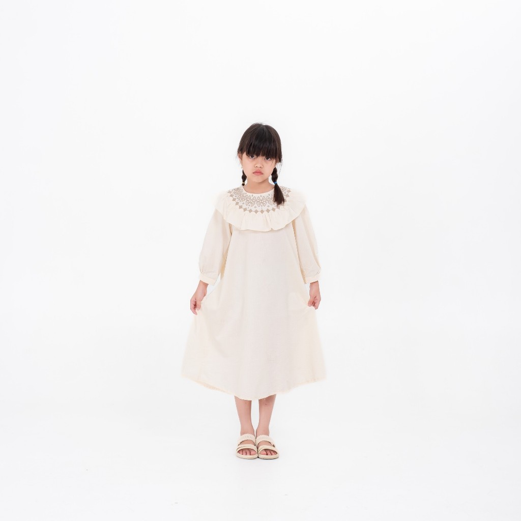 Dama Kara Kaimana Dress Embroidery Kids