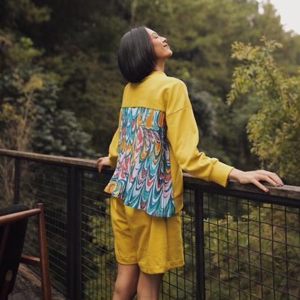 Dama Kara Rona Bian Sweater Pleats