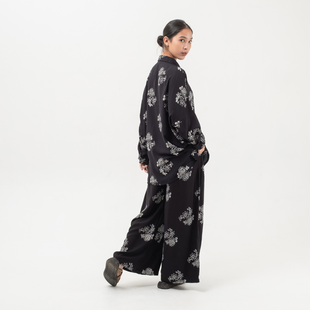Dama Kara Suar Shirt Longsleeve