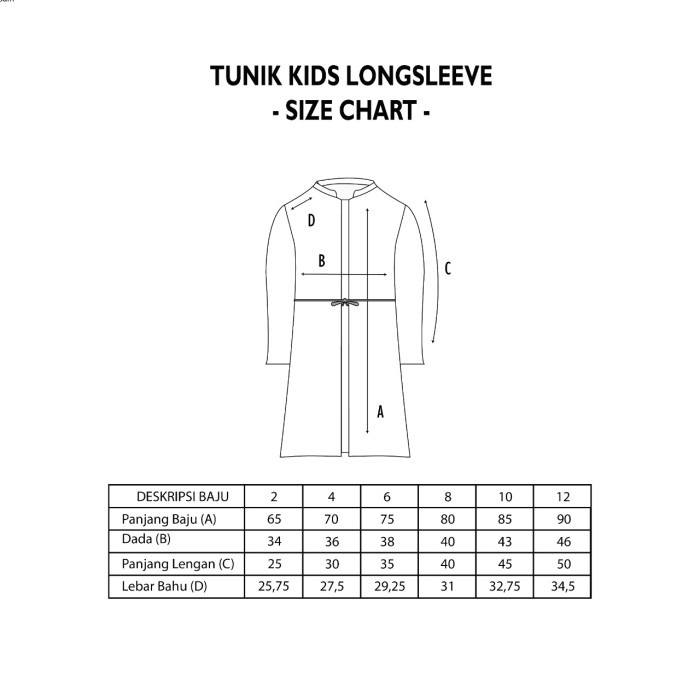 Dama Kara Hapsari Top Tunik Kids