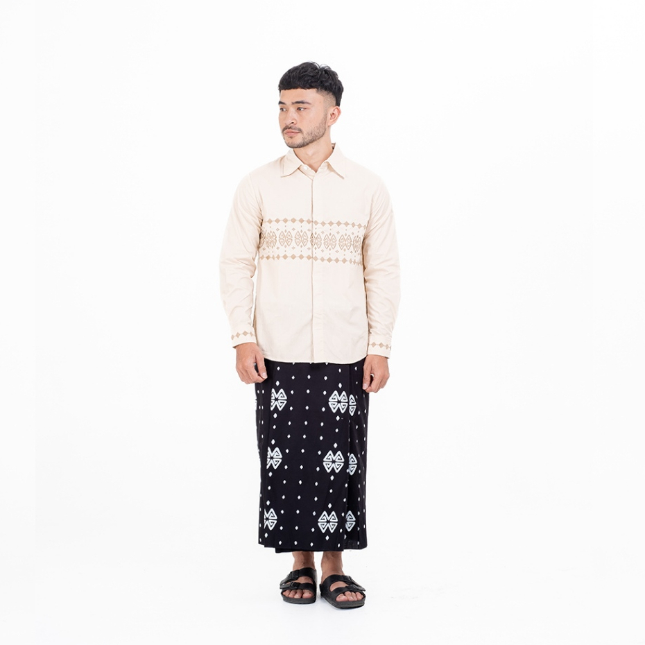 Dama Kara Kaimana Kemeja Embroidery