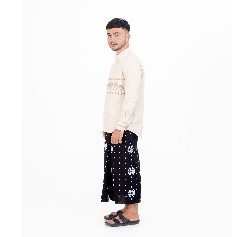 Dama Kara Kaimana Kemeja Embroidery
