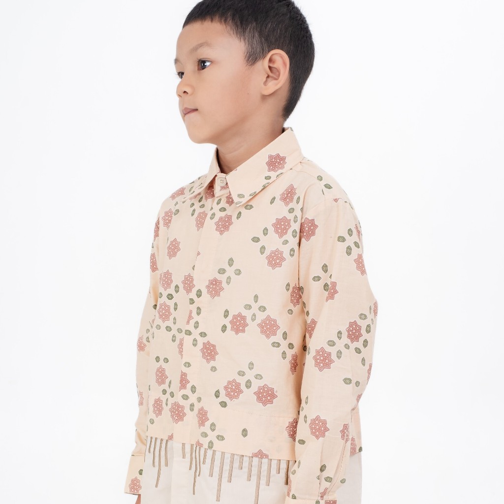 Dama Kara Shankara Embroidery Shirt Kids