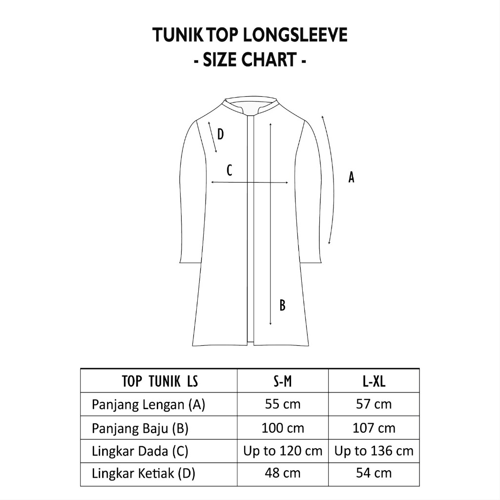Dama Kara Shankara Top Tunik Longsleeve
