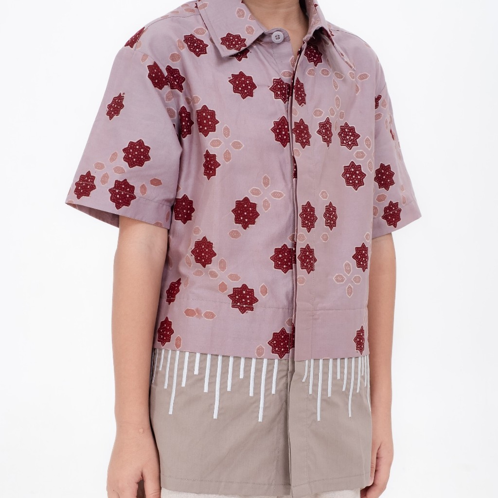Dama Kara Shankara Embroidery Shirt Kids