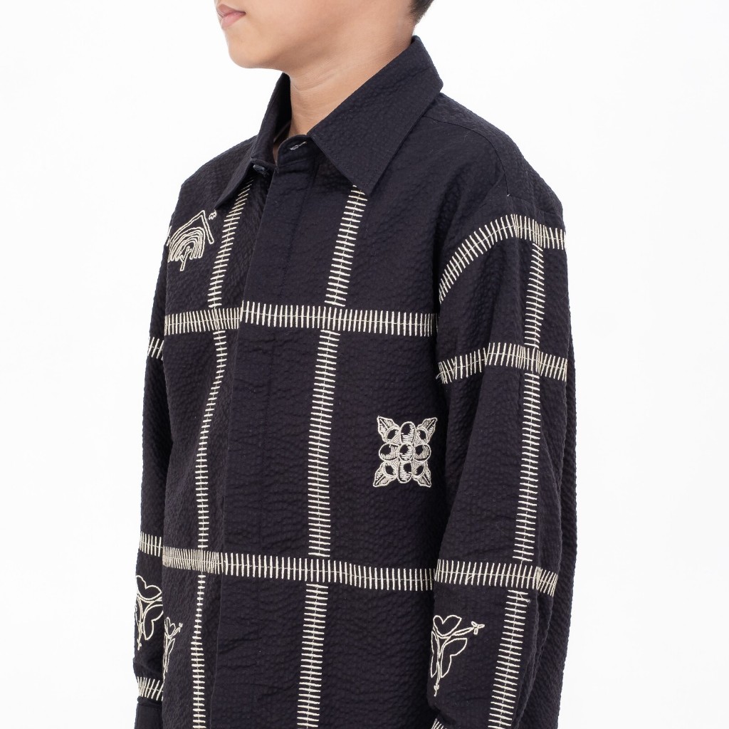 Dama Kara Kala Embroidery Shirt Kids