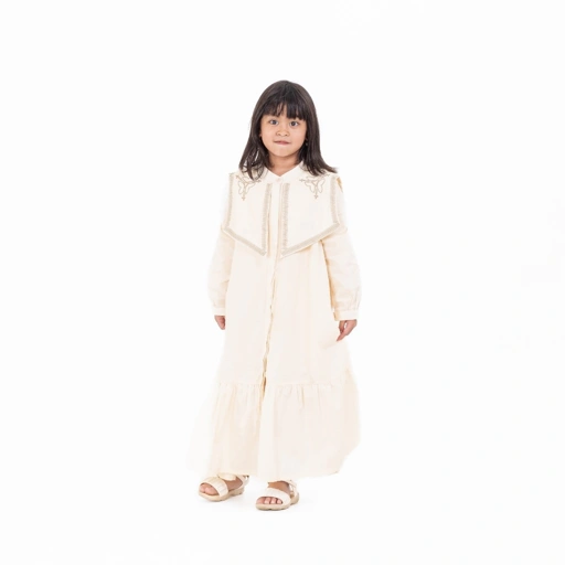 Image of Dama Kara Kala Embroidery Dress Kids