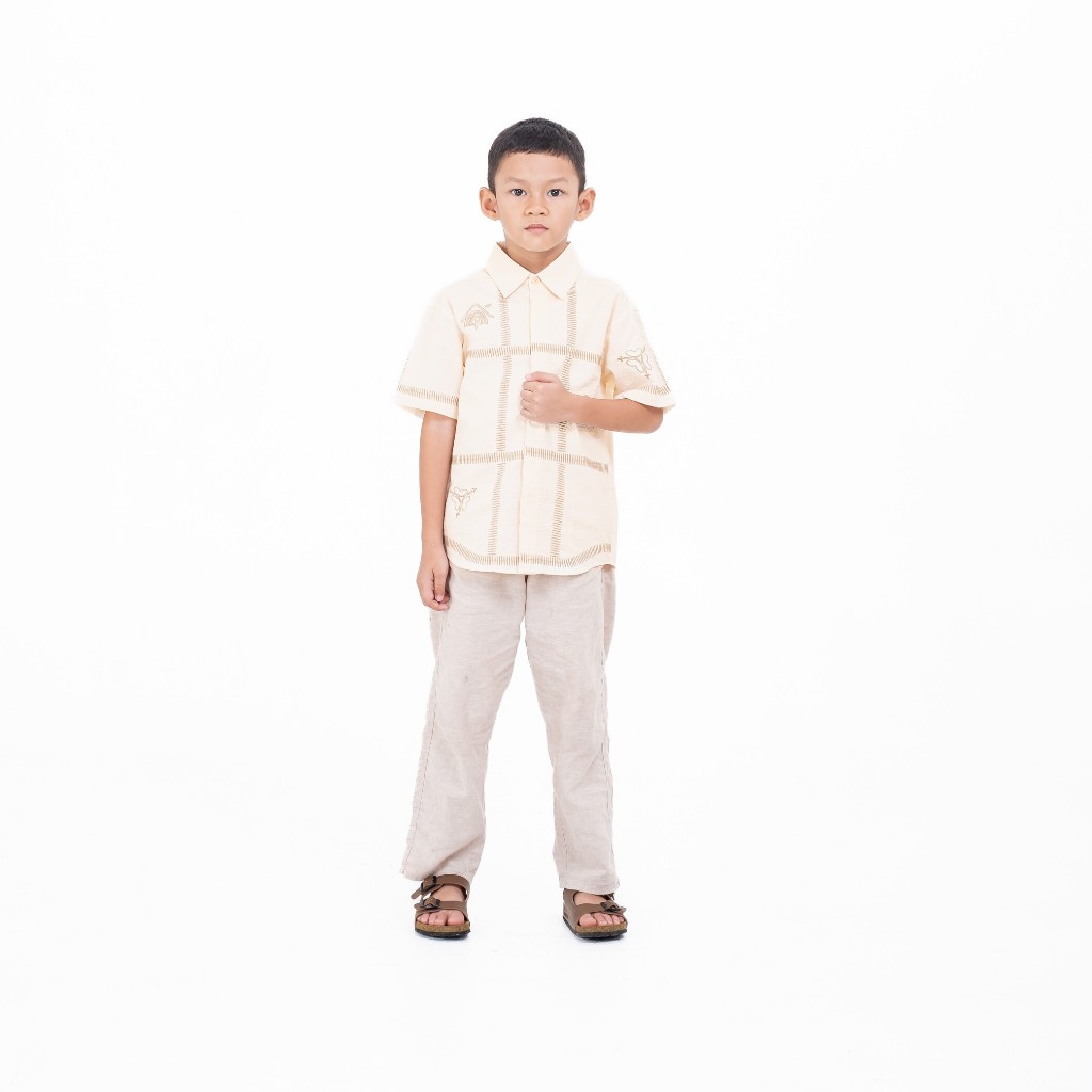 Dama Kara Kala Embroidery Shirt Kids