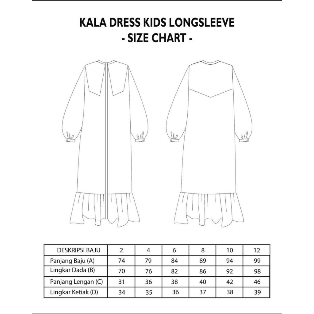 Dama Kara Kala Embroidery Dress Kids