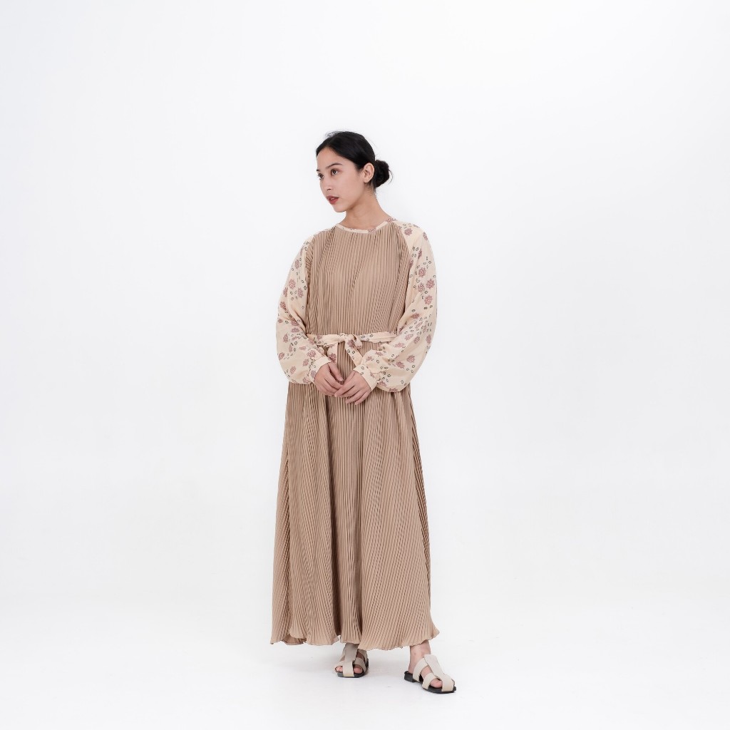 Dama Kara Shankara Long Dress Pleats