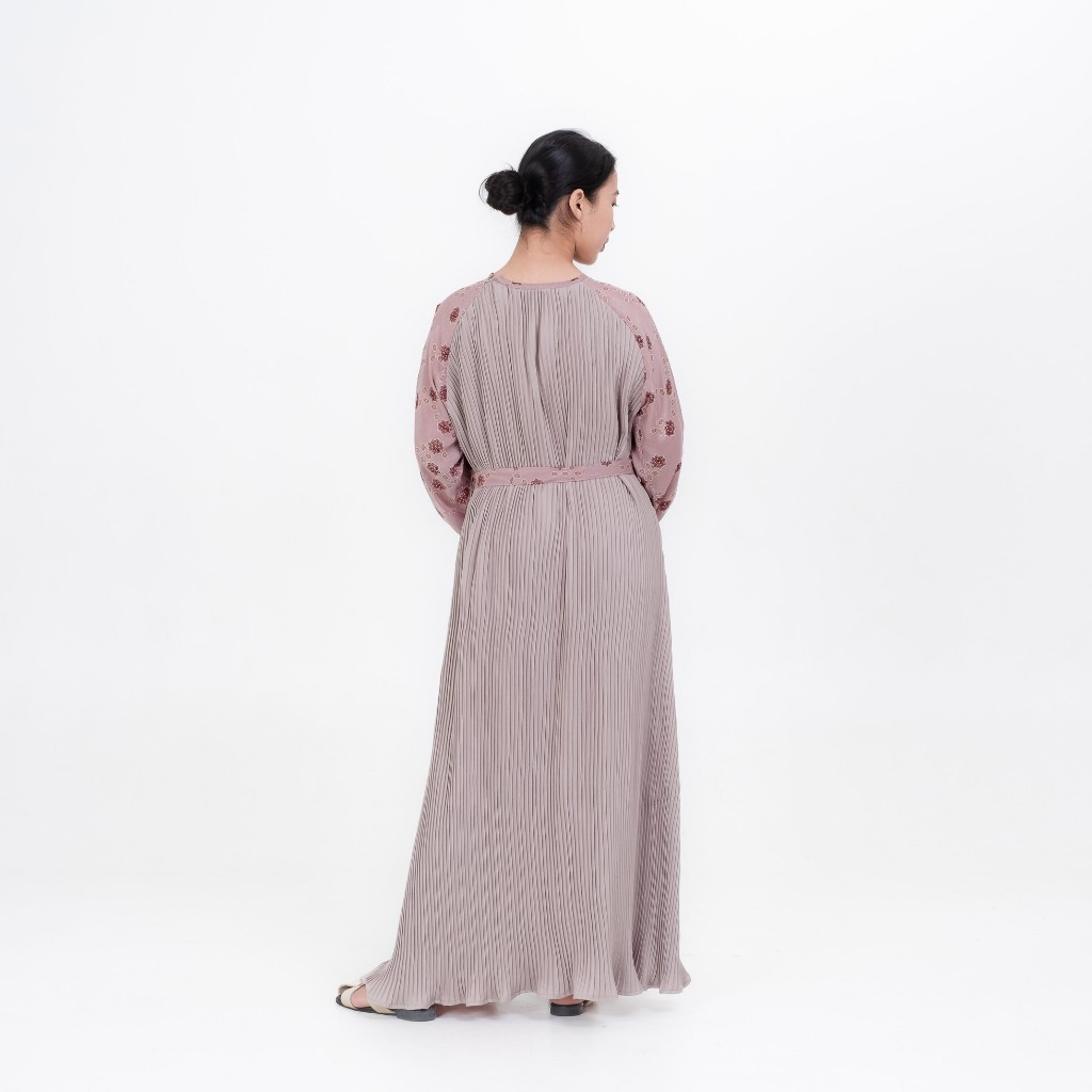 Dama Kara Shankara Long Dress Pleats