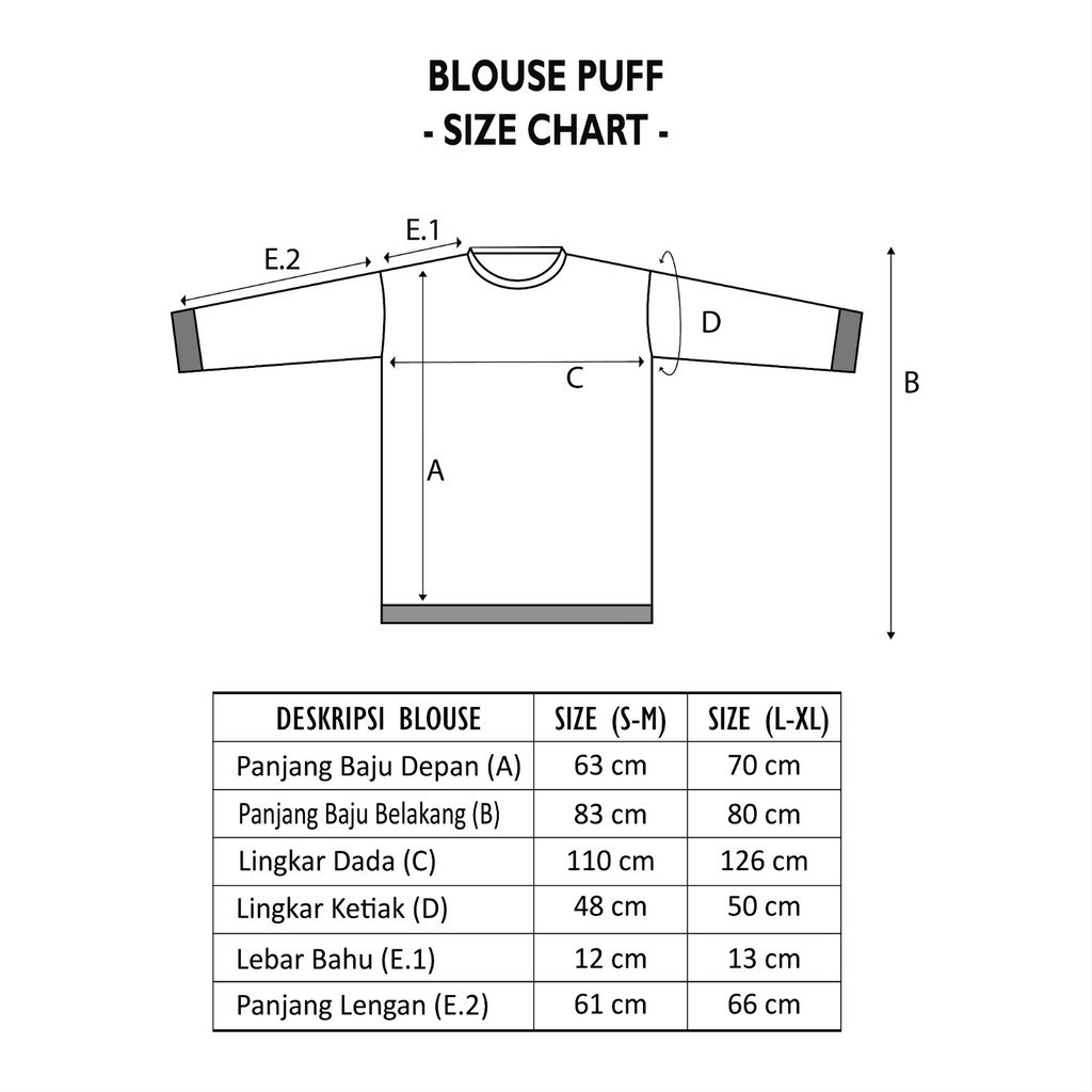 Dama Kara Basic Puffy Eco Linen Blouse