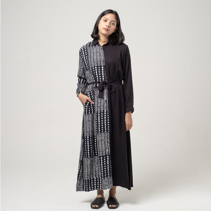 Dama Kara Long Dress Nirmala Two Tone
