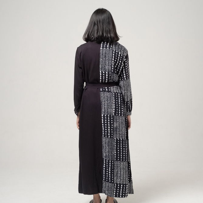 Dama Kara Long Dress Nirmala Two Tone