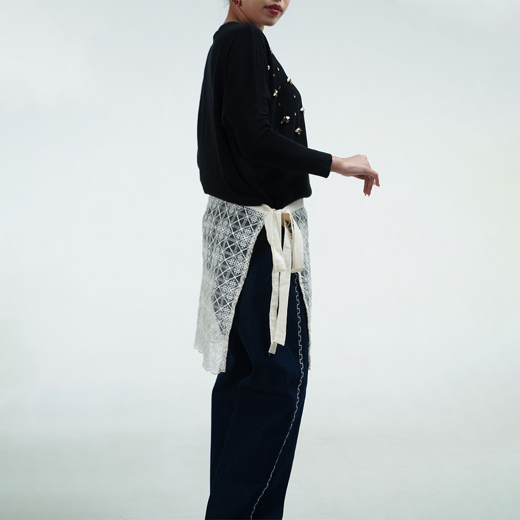 Dama Kara Basic Layering Lace Skirt