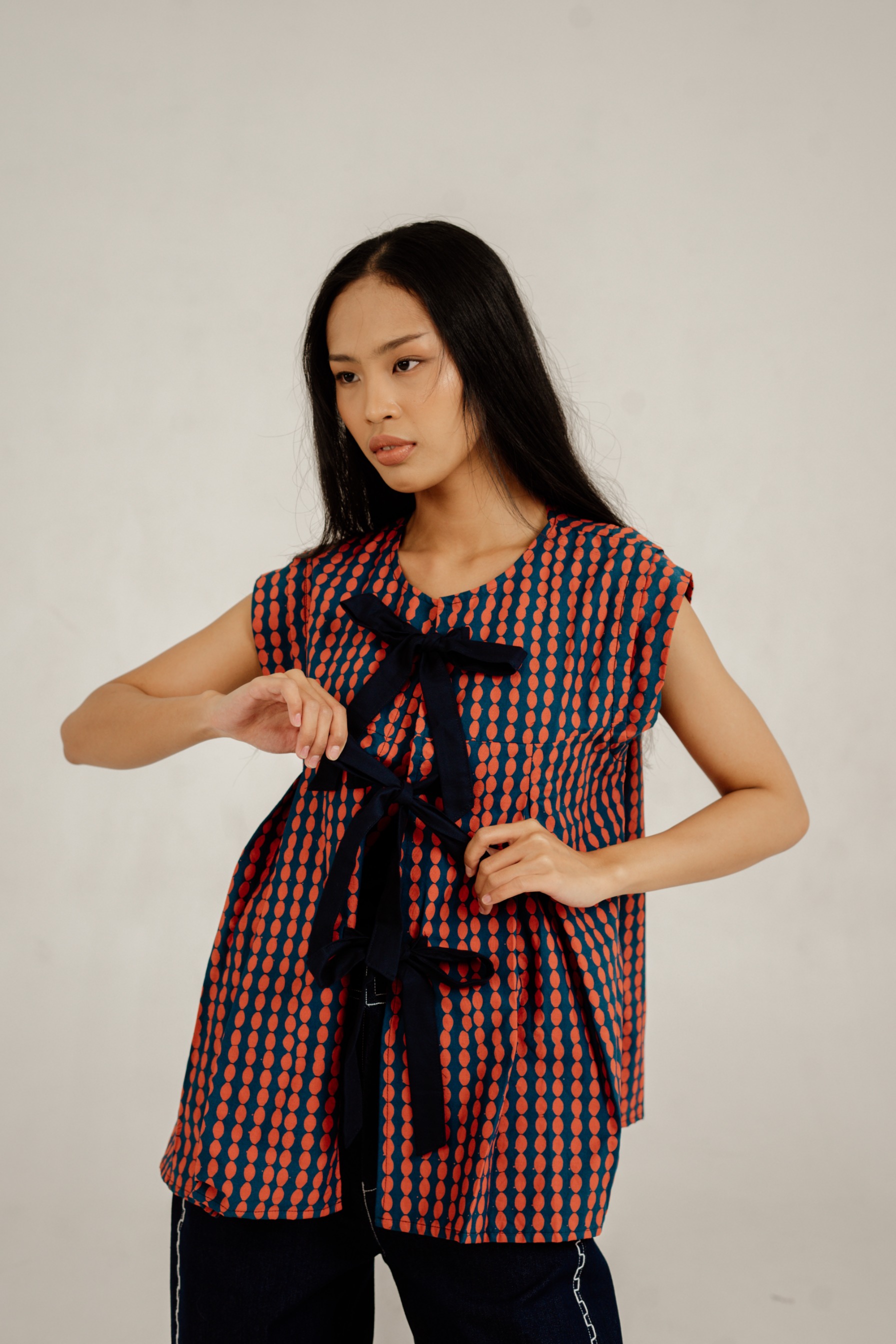 Dama Kara Setala Bow Top
