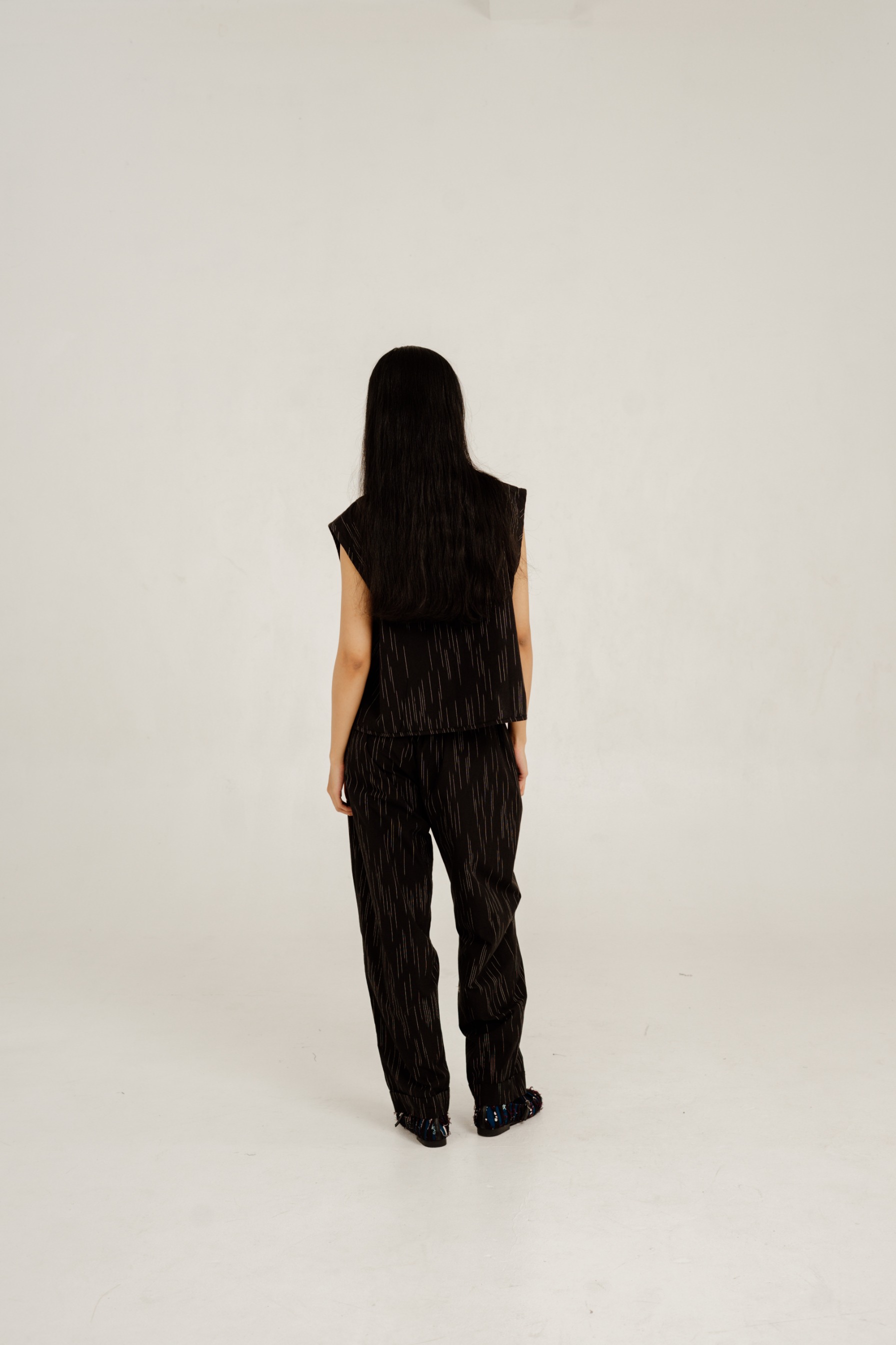 Dama Kara Alkisah Vest Lurik