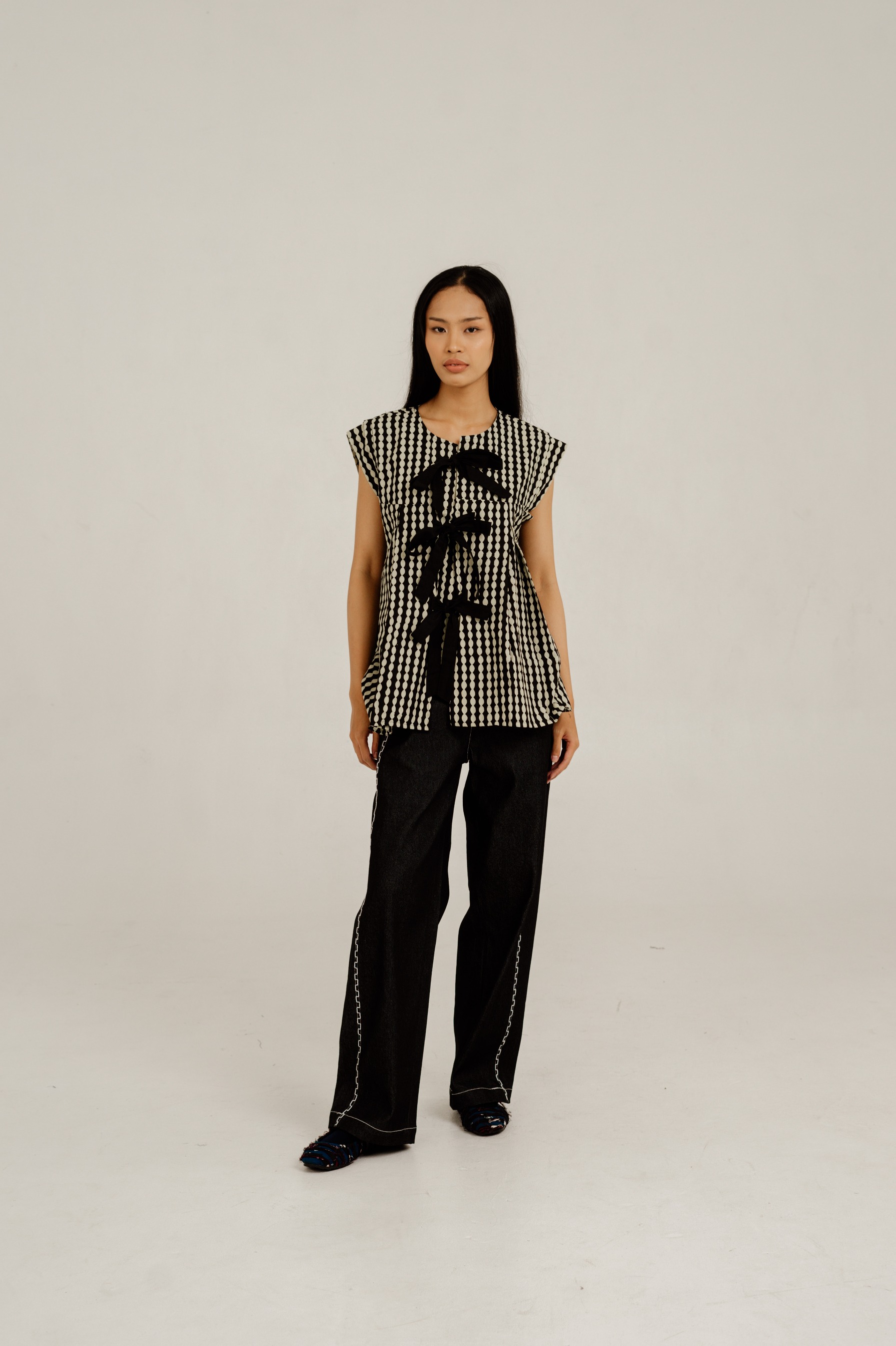 Dama Kara Setala Bow Top