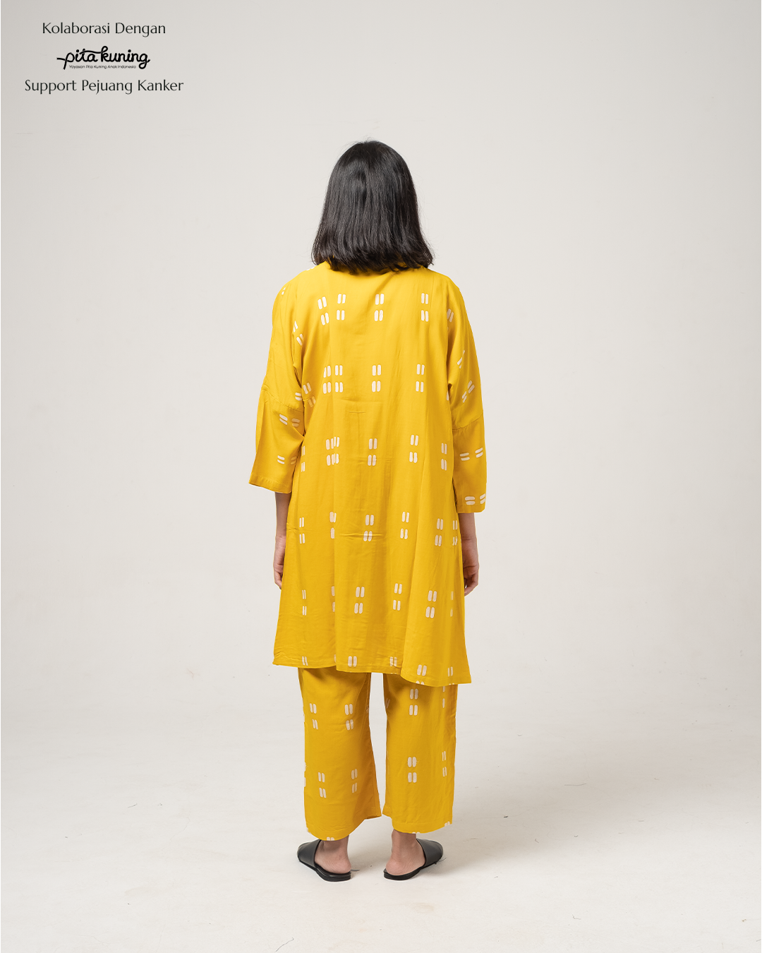 Dama Kara Set - Gayatri Mustard